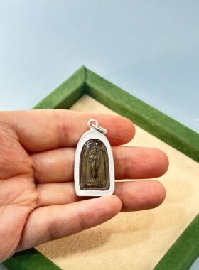 瓦素泰世纪大法會 2500 金属佛祖像 古铜材质 新包纯银外壳
