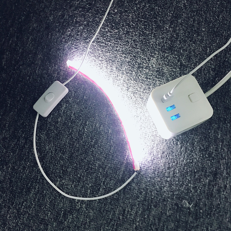 led灯带随意剪5v灯条usb接口长条灯鱼缸防水卧室床头起夜灯照明灯