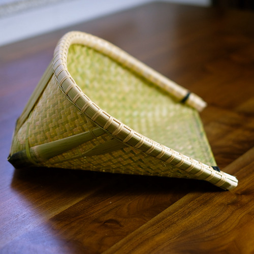 杭州老手艺人纯手工现编竹制品