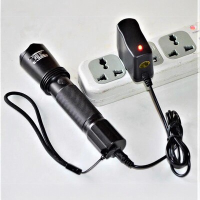 百湖 BH8052多功能强光巡检微型防爆电筒 锂电池充电器粤中凯006A