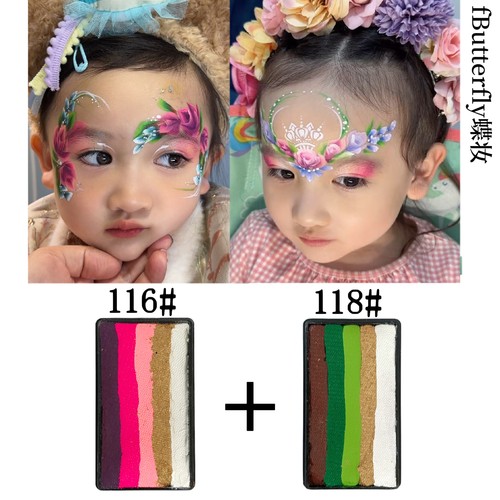 fButterfly蝶妆速干水溶性人体彩绘颜料专用脸部彩绘舞台妆容