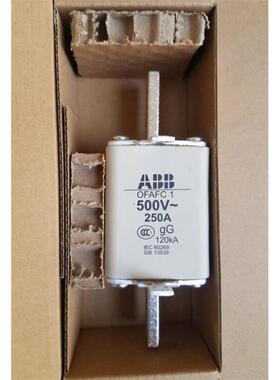 询价原装ABB熔断器 熔芯 OFAFC1GG250 250A 500V 120KA议价