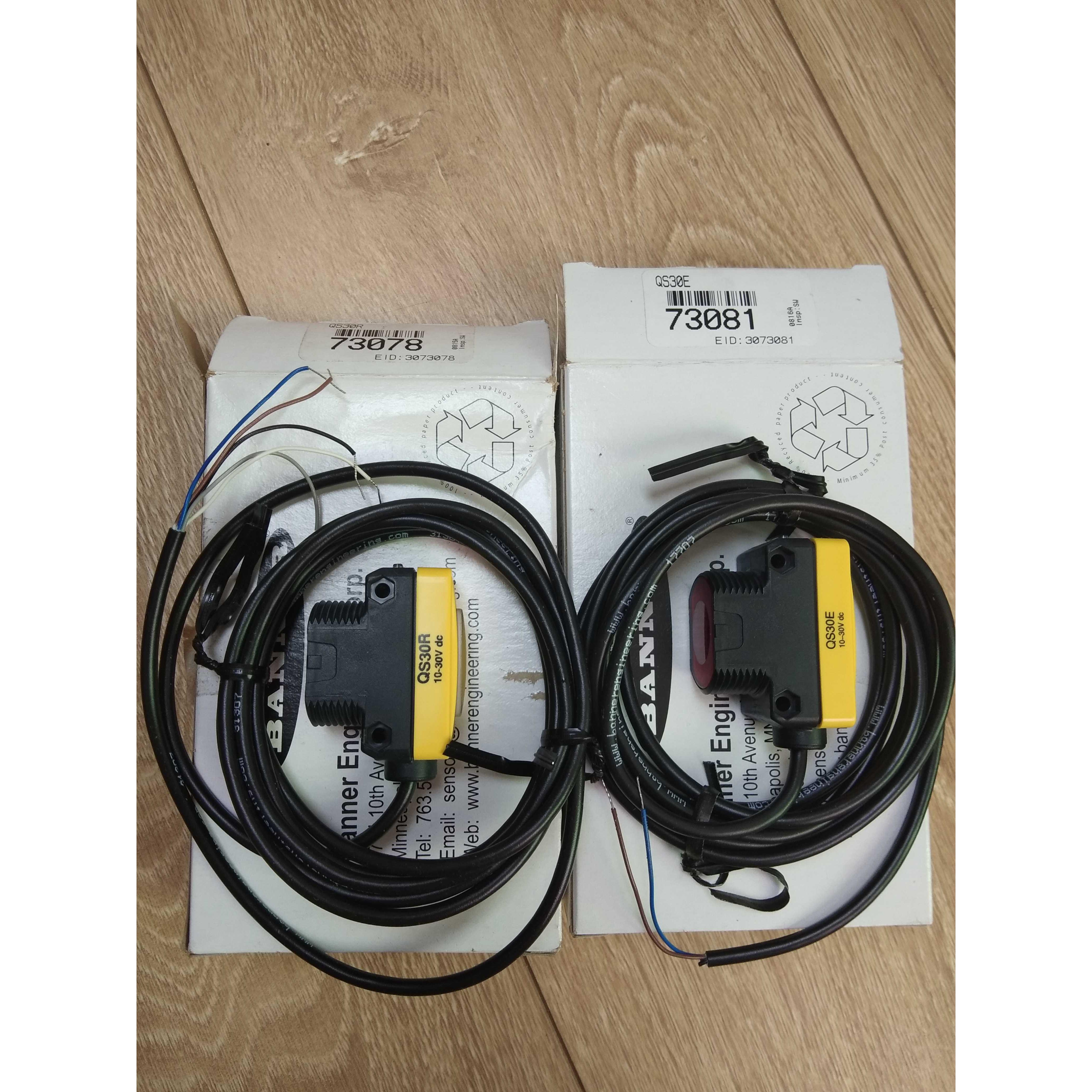 【工控数码】邦纳BANNER QS30E QS30R 对射传感器议价