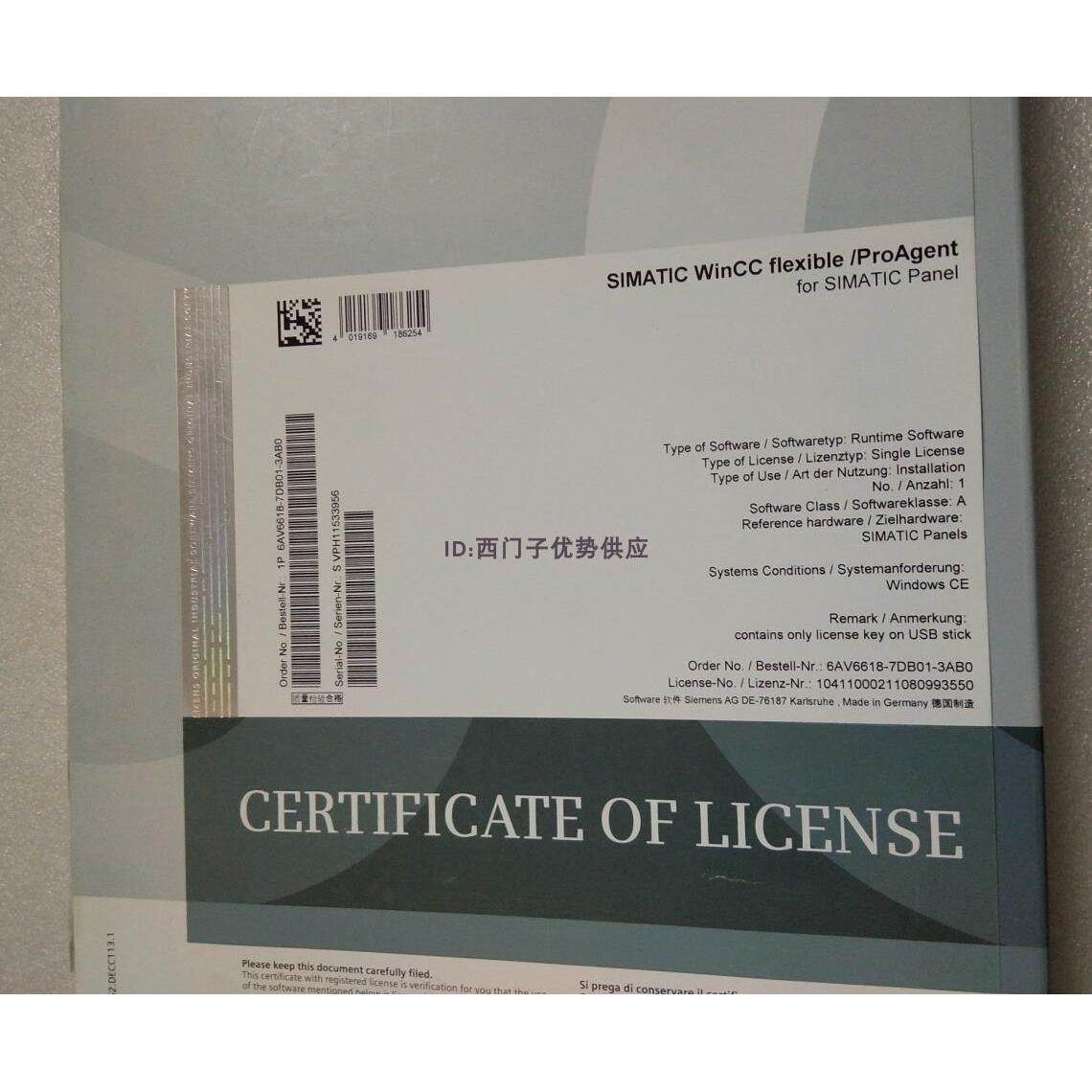 询价全新I1P6AV6618-7DB01-3AB0原装6AV6 618-7DB01-3ABO