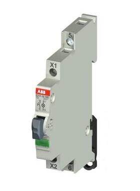 询价原装ABB导轨开关 绿色带灯按钮 E217-16-10D 115-250VAC议价