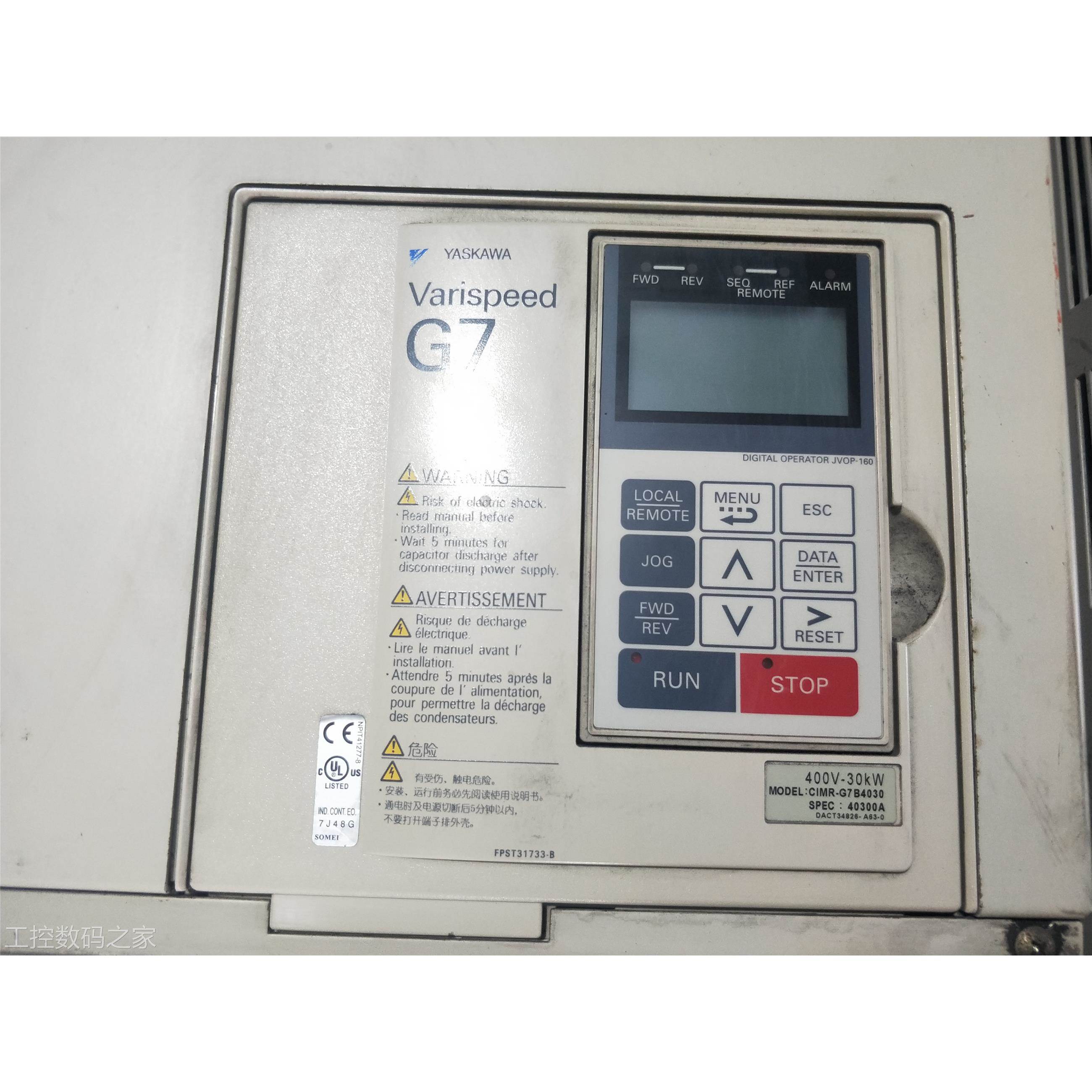 询价CMIR-G联7B好4030 拆机G7变频器30KW 测试发货 议价
