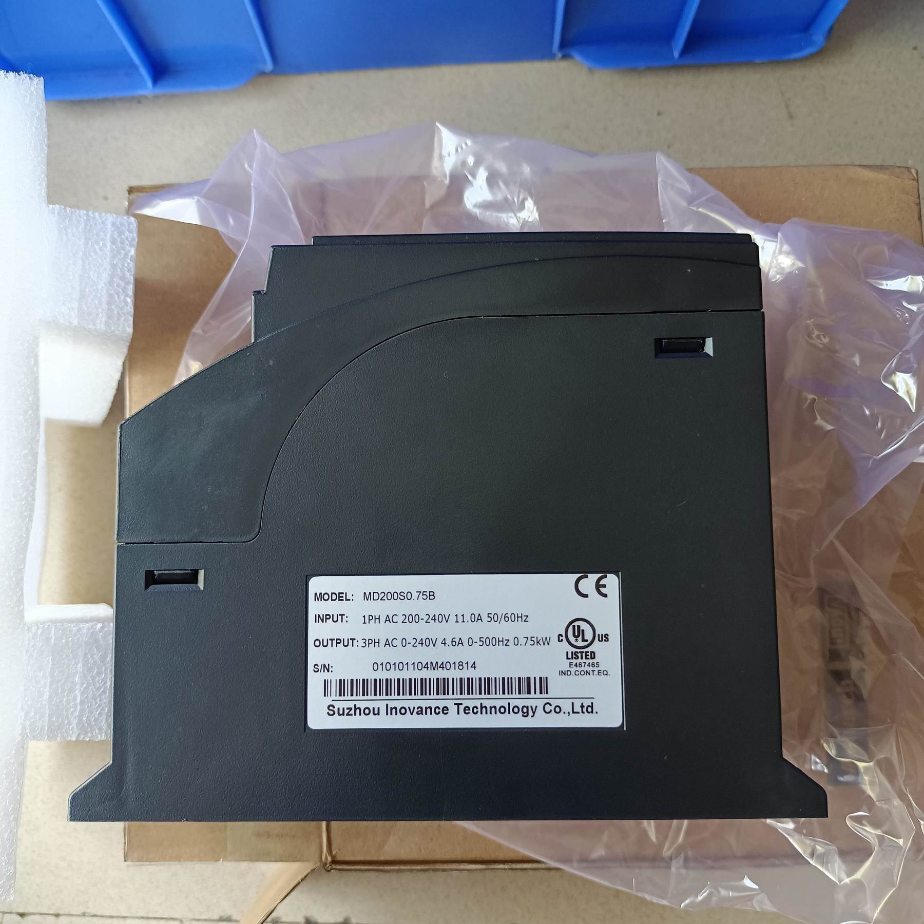 询价汇川变频器DM200S075 B 0.75KW 220V 议.价议价