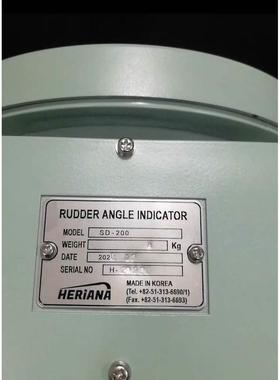 【工控数码】Rudder angle indicate，舵角指示器SD-200议价