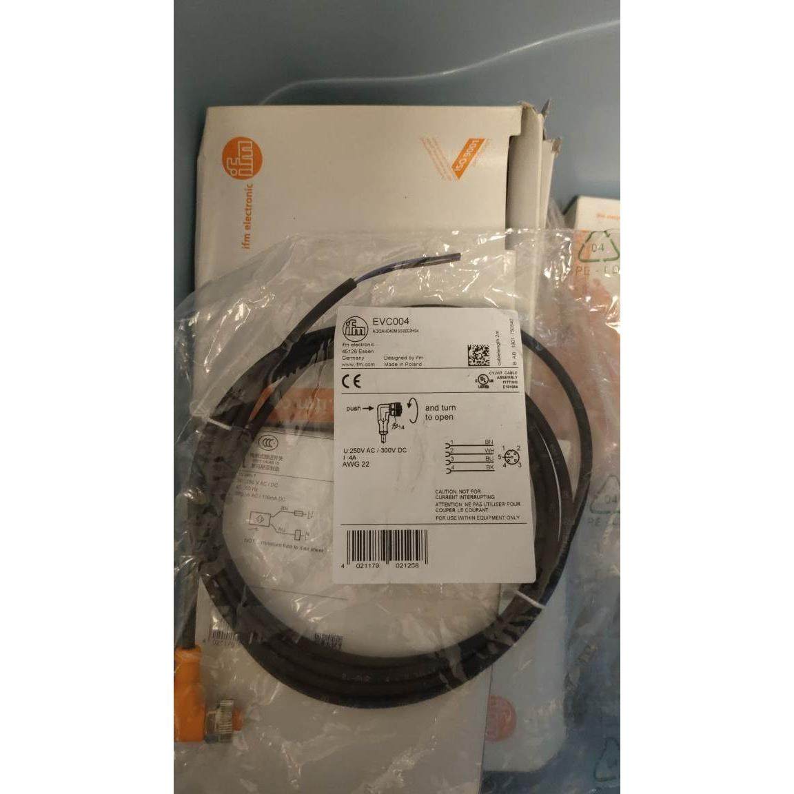 【工控数码】IFM易福门 连接线EVC004议价