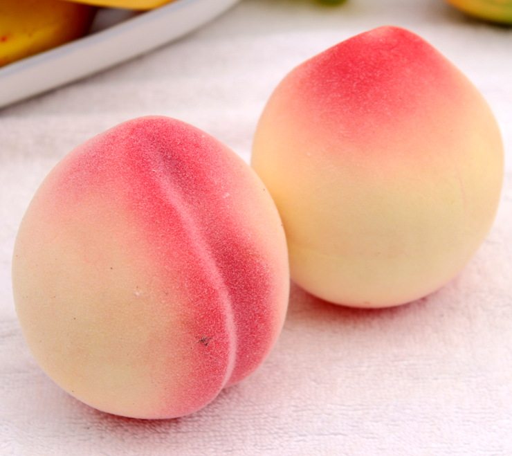 仿真桃子 仙桃仿真水果 仿真蔬菜模型 家居装饰品 幼儿过家家