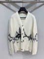 White/Elbow-Length Floral Print