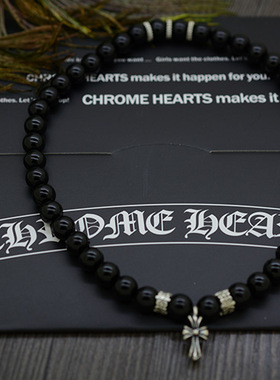 十字架项链克罗玛瑙朋克玛瑙手链