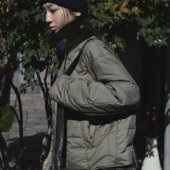 WITHSUUGAR｜3M夹棉两面穿翻领短款 棉服