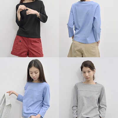 WITHSUUGARSilkenTouch8分袖