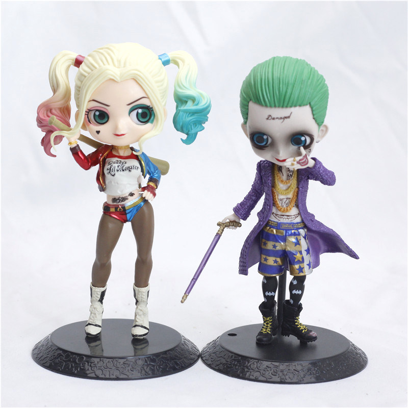 烘焙蛋糕装饰小丑q版玩偶黑暗联盟自杀小队哈莉奎茵主题派对装扮