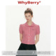衬衫 WhyBerry 红色格子娃娃领短袖 花物语 百搭上衣女春夏 26SS