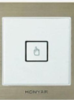 鸿雁86开关Tiber.TB系列/三线制按键延时开关/TB86KYD100500-SI