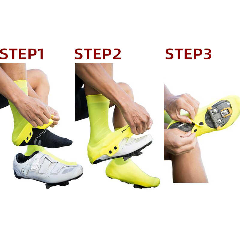 VELOTOZE公路车锁鞋骑行鞋鞋套防风防水防雨保暖防尘公路锁鞋