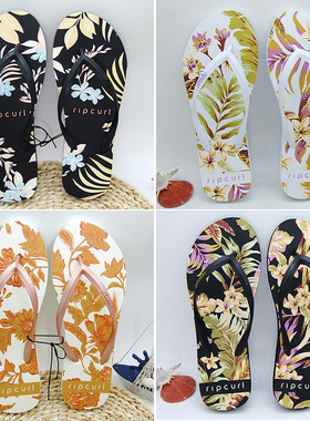 新款外贸女士平底人字拖鞋防滑沙滩凉拖夹脚外穿41夏天ripcurl