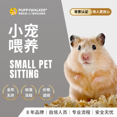 萌宠在家上门小宠喂养春节预约