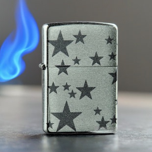 包邮原装正品ZIPPO 防风煤油打火机 芝宝之星 繁星 正版
