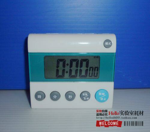 BK-401电子计时器/厨房定时器/正倒计时器/提醒器带时钟 送电池