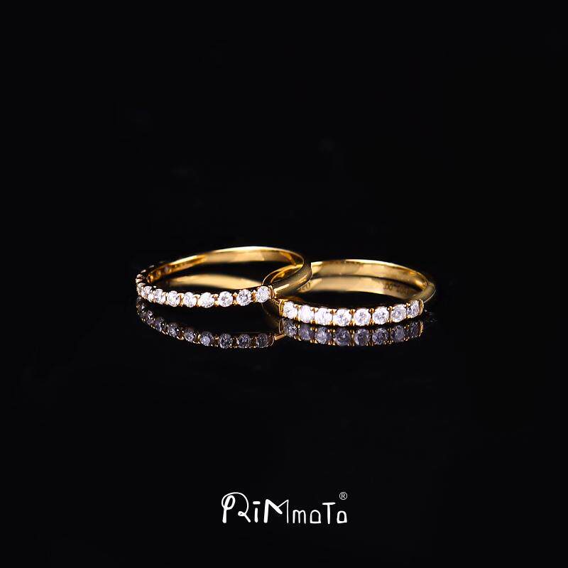 Rimmoto18k金钻石戒指经典百搭