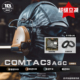 TCA C3水凝胶耳罩AGC战术拾音降噪耳机靶场射击IPSC通讯听声辨位