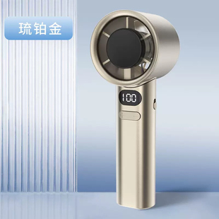 手持暴力风扇120档高速篝火助燃生碳烧烤户外涡轮无极调速迷你