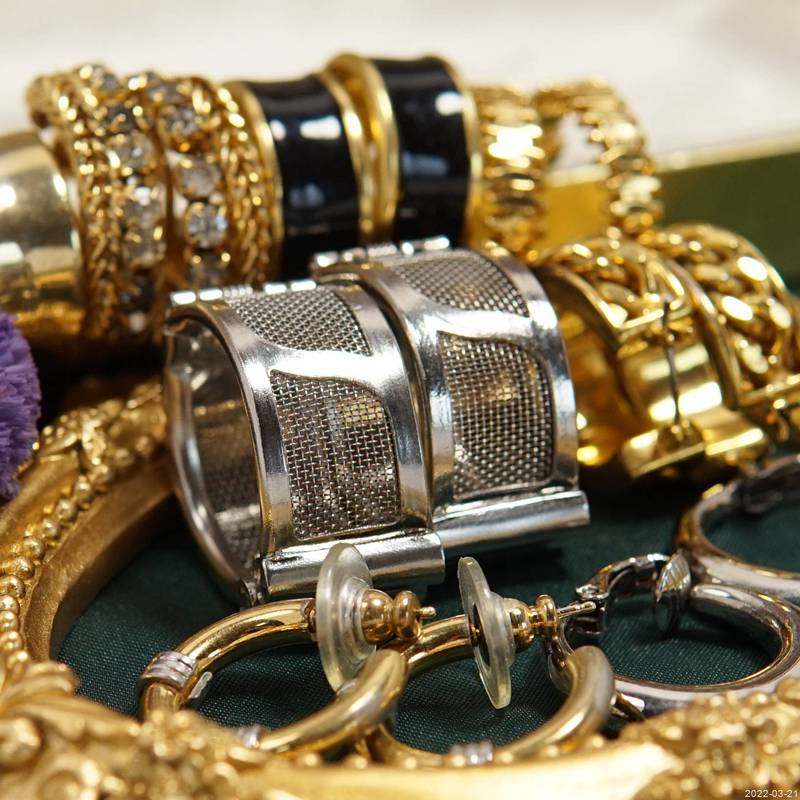 Vintage西洋古董首饰欧美MONET经典圈圈宫廷复古港风优雅耳夹耳钉