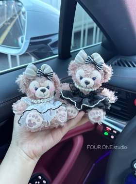 白月光与朱砂痣妹妹新品汽车钥匙扣挂件包包装饰可爱女生闺蜜礼物