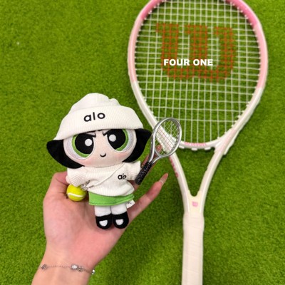 网球飞天小女警正品挂件暖暖少女礼物车挂件包挂件可爱包包挂饰