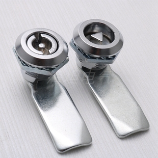 MS705三角塑料锁壳 控制箱锁机械设备柜门锁 户外垃圾果皮箱圆柱