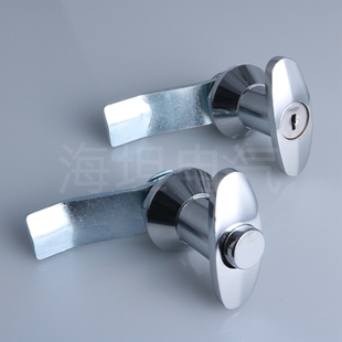 海坦 MS302-1-2执手锁 控制柜开关柜门锁 高压配电柜把手锁电箱柜