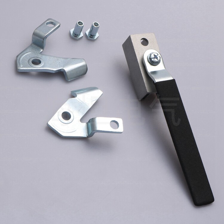 威图机柜门配件左门内锁 ts柜ps柜门附件ts002九折十六折型材配件