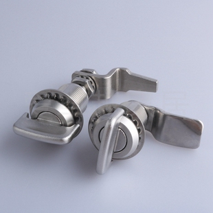 MS816-5S不锈钢304圆柱锁  旋钮伸缩锁配电箱机柜锁 高低压柜门锁