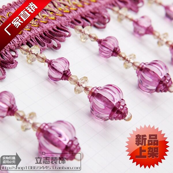 50元12米窗帘花边蕾丝流苏辅料配件吊球衣服手工家具水晶灯笼花边|ruв категории домашний ткань, швейная diy материалов, инструментов и готовой продукции, швейная diy аксессуары/аксессуары/аксессуары, кружева - от Buy2taobao.com для оказания профессиональной услуги покупки агента Taobao