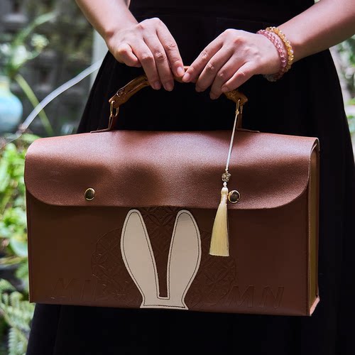 2025新款中秋月饼礼盒包装盒蛋黄酥冰皮8粒月饼空盒子礼品盒