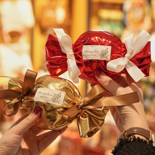 2026新年糖果包装袋曲奇饼干巧克力礼袋伴手礼空盒小礼品袋圣诞