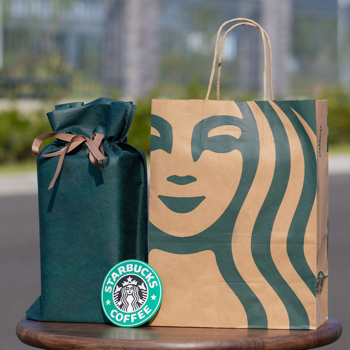 星巴克纸袋原包装纸袋星巴克杯垫包装袋无纺布甄选袋高颜值礼品袋,包装,牛皮纸袋,淘宝优惠券,粉丝福利购,淘宝优惠卷
