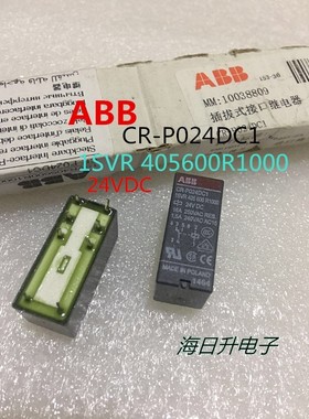 全新ABB CR-P024DC1 1SVR405600R10000 24VDC 八脚位 继电器