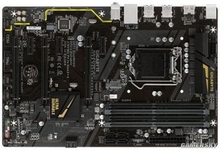 DDR4 1151主板 Gigabyte 六卡主板 技嘉Z270P 支持6789代CUP