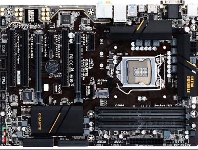Gigabyte/技嘉 Z170-D3H 1151 DDR4 支持64G内存 支持六代 七代