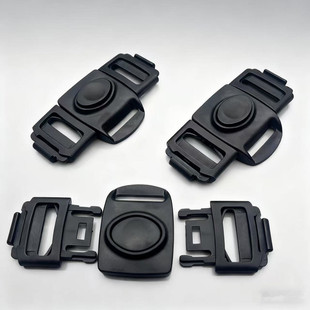 塑料插扣三向叉扣三五点式 安全卡扣按压扣五向插多功能童车调节扣