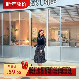 衣佳人折扣女装 连衣裙 个性 2件套套装 2209 花色 2025冬飘P系列