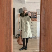 长款 2025冬鹰Y系列1 衣佳人折扣女装 收腰兔毛内胆皮草派克服52