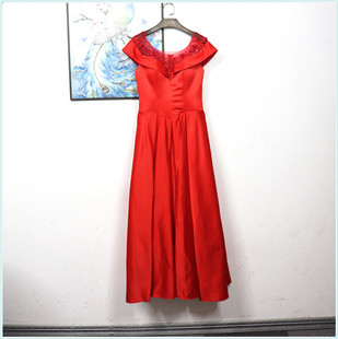 饰洋气大方礼服婚纱连衣裙 钉珠装 2020夏茜W系列 衣佳人折扣女装