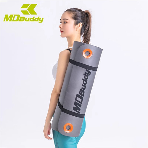 MDBUDDY健身瑜伽垫NBR加厚加宽