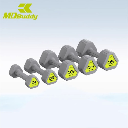 MDBudd健身TPU三角哑铃