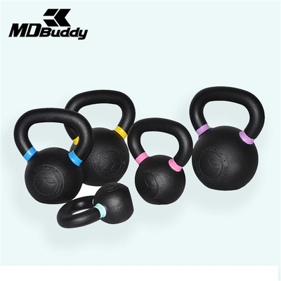 MDBuddy铸铁实心喷塑壶铃